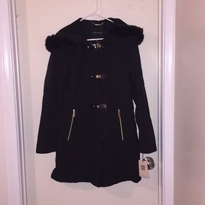 Ivanka Trump black long jacket